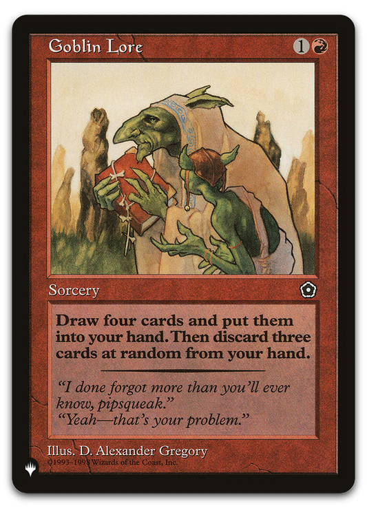 Goblin Lore (The List Reprints)