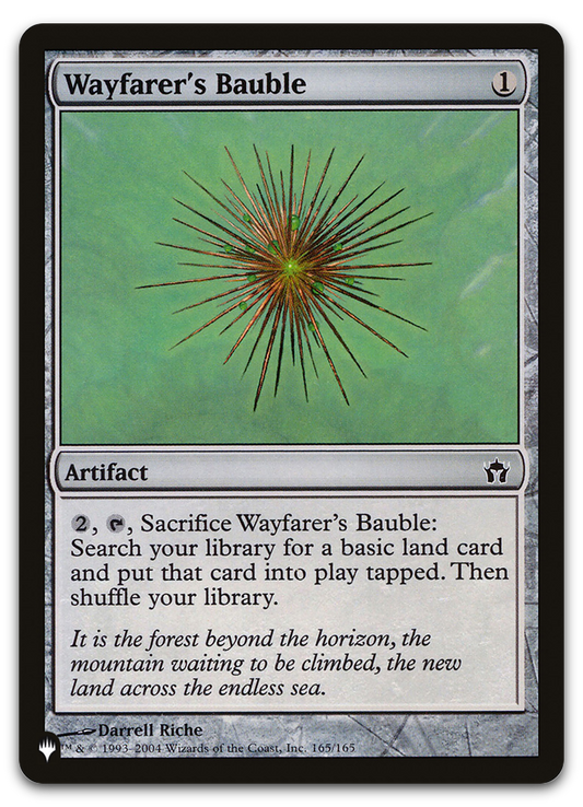 Wayfarer's Bauble (The List Reprints)