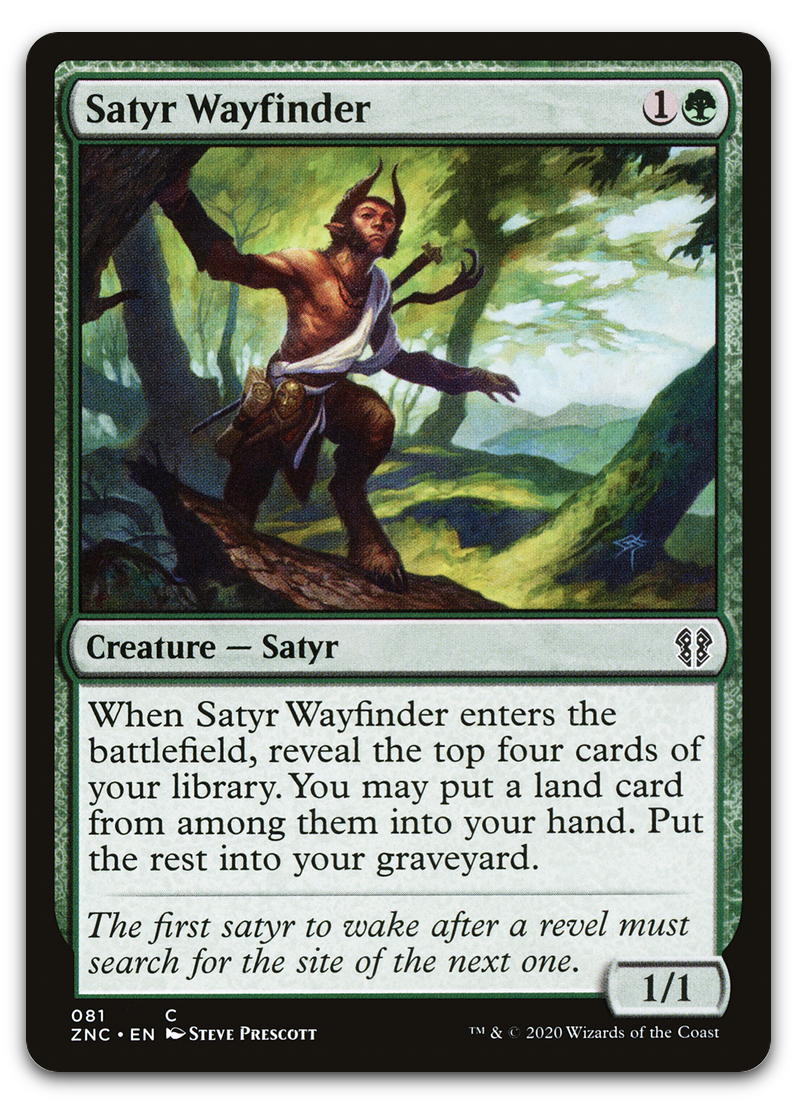 Satyr Wayfinder (Commander: Zendikar Rising)