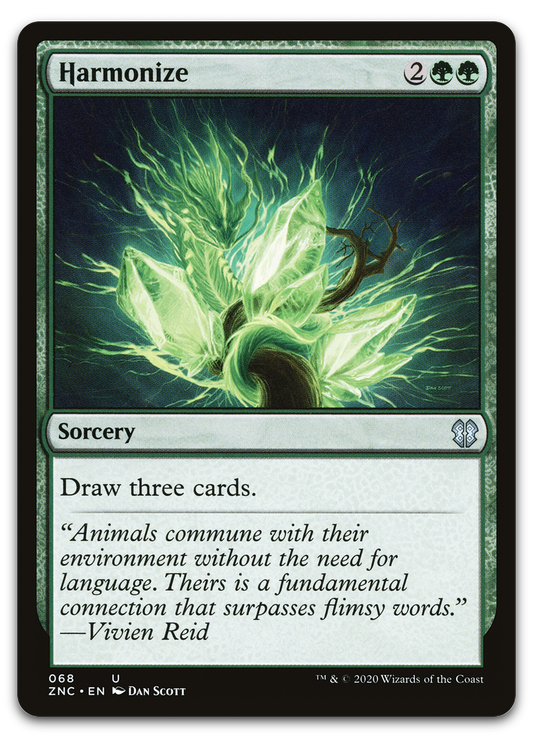Harmonize (Commander: Zendikar Rising)