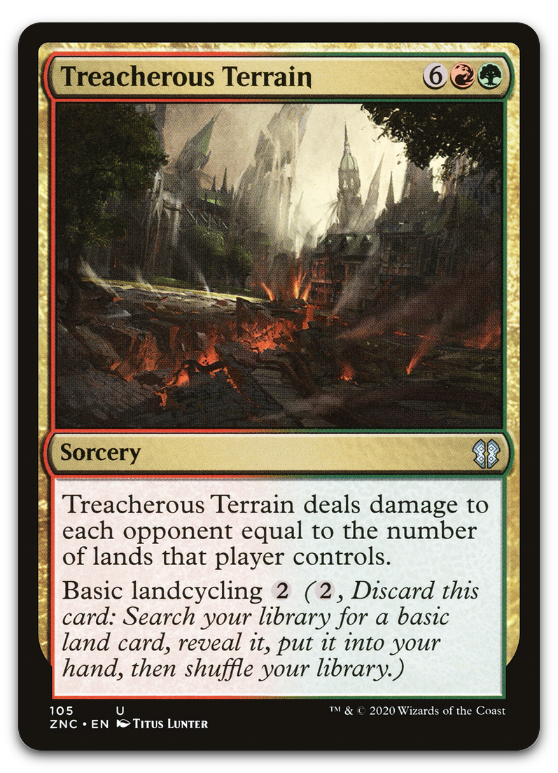 Treacherous Terrain (Commander: Zendikar Rising)