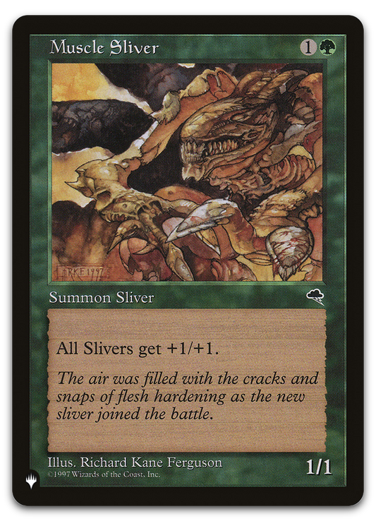 Muscle Sliver (The List Reprints)