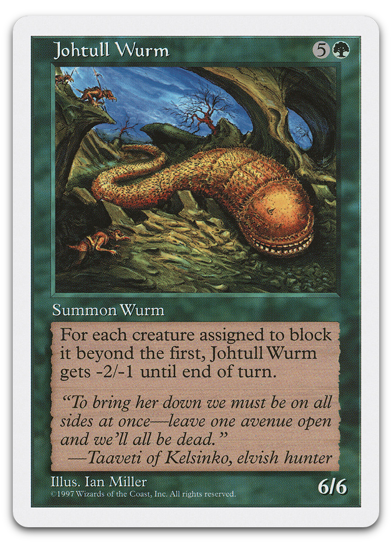 Johtull Wurm (Fifth Edition)