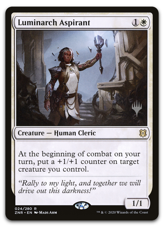 Luminarch Aspirant (Promo Pack: Zendikar Rising)