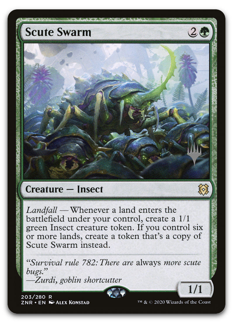 Scute Swarm (Promo Pack: Zendikar Rising)