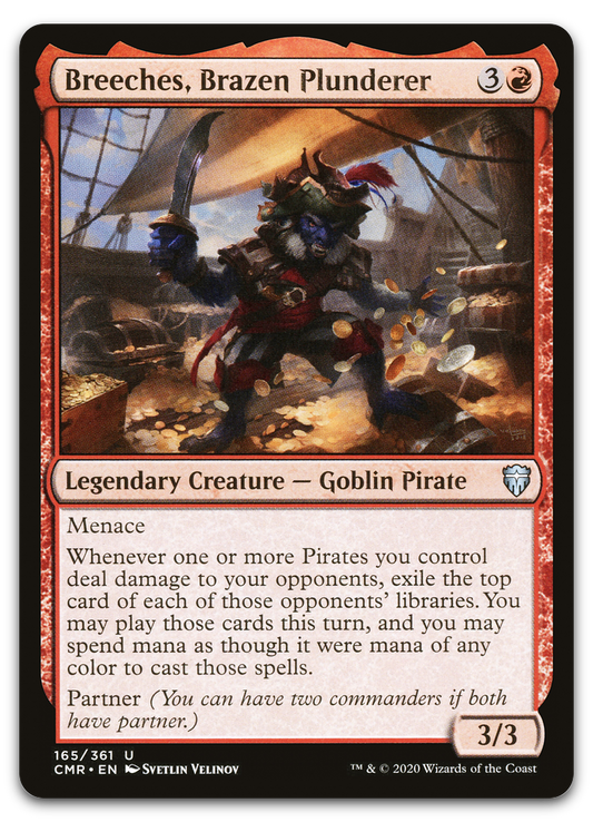 Breeches, Brazen Plunderer (Commander Legends)