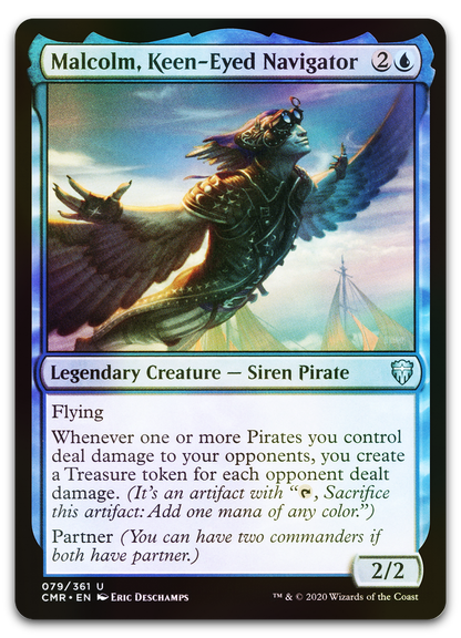 Malcolm, Keen-Eyed Navigator (Commander Legends)