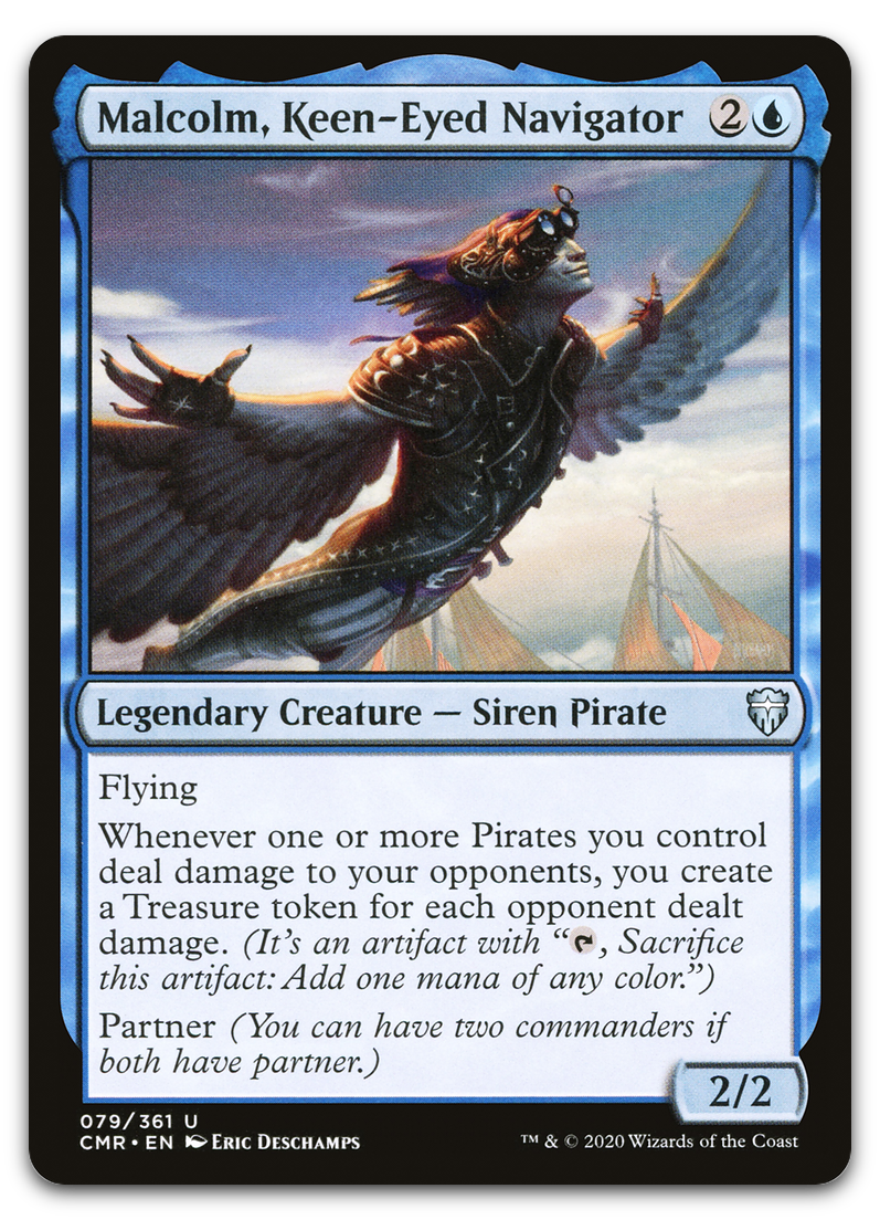Malcolm, Keen-Eyed Navigator (Commander Legends)