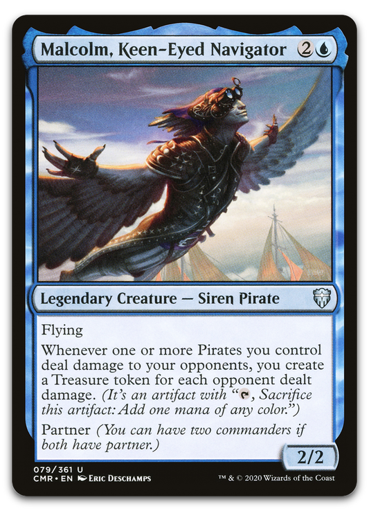 Malcolm, Keen-Eyed Navigator (Commander Legends)