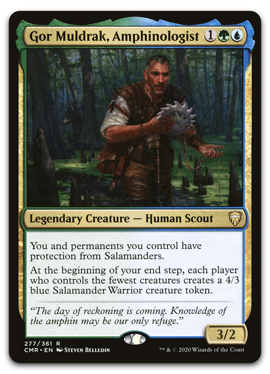 Gor Muldrak, Amphinologist (Commander Legends)