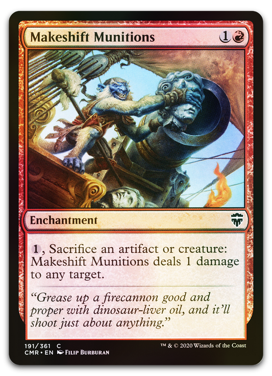 Makeshift Munitions (Commander Legends)