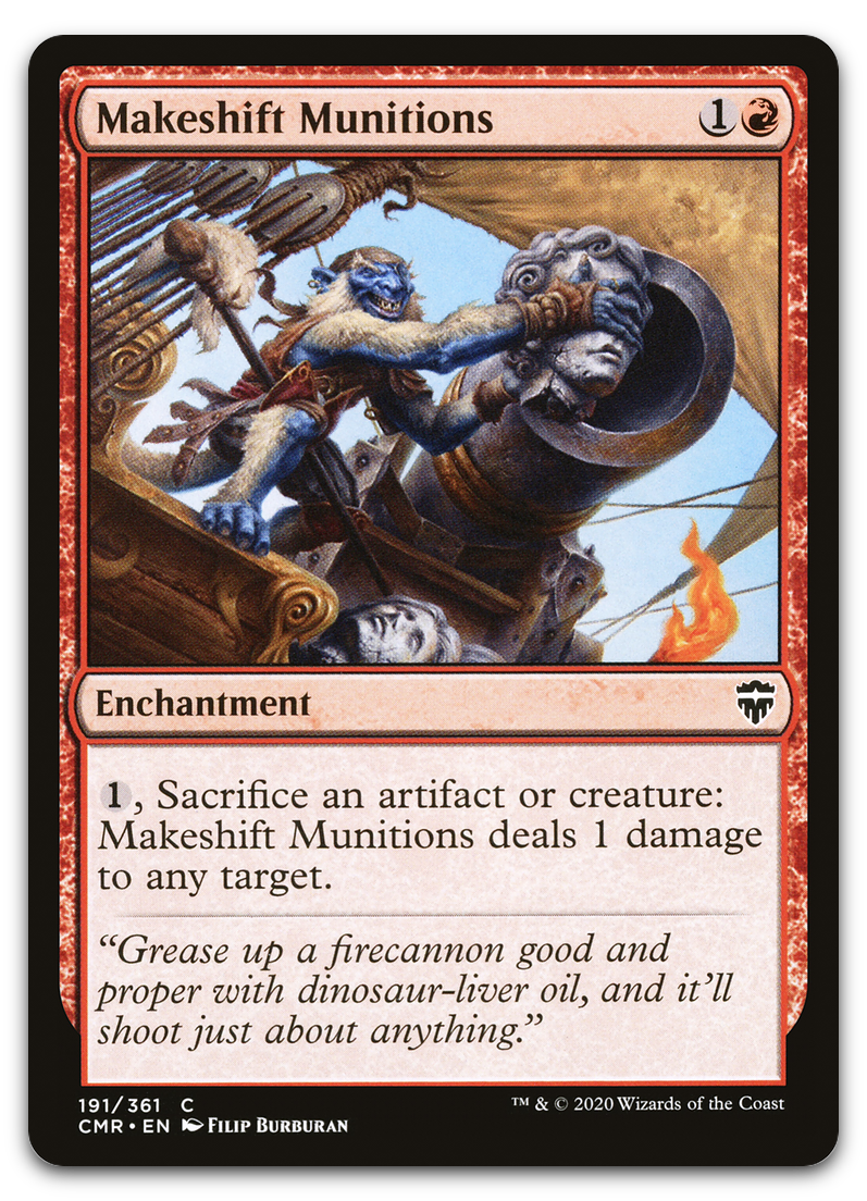 Makeshift Munitions (Commander Legends)