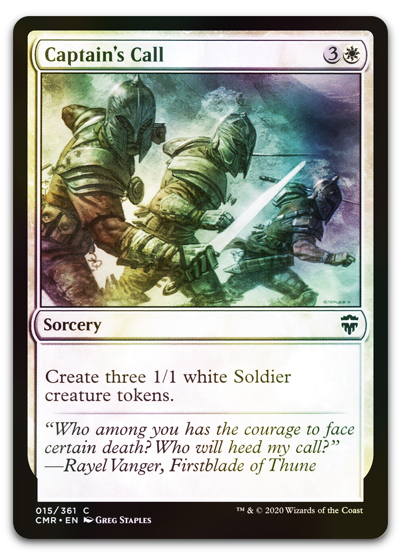 Captain's Call (Commander Legends)