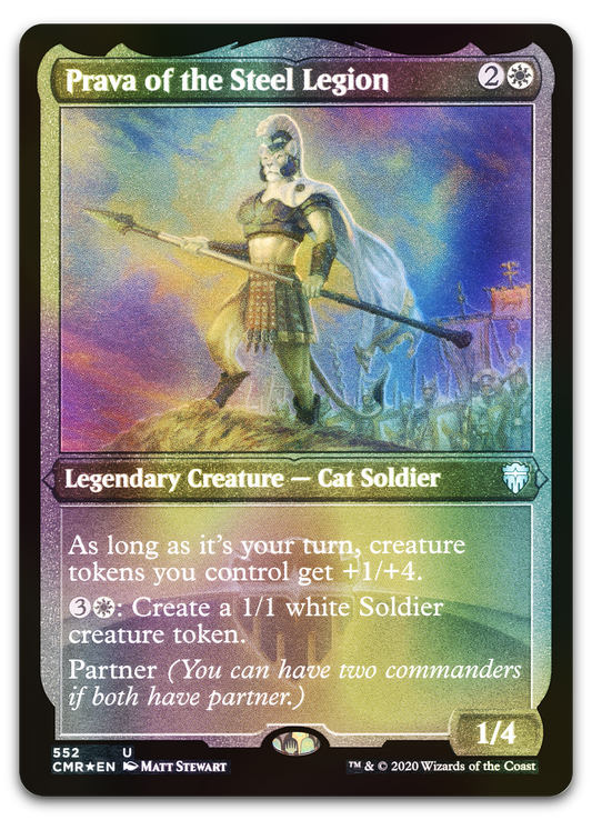 Prava of the Steel Legion (Foil Etched) (Commander Legends)