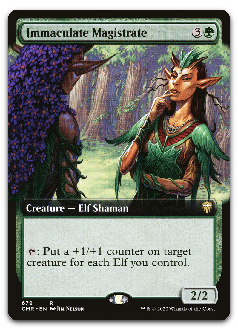 Immaculate Magistrate (Extended Art) (Commander Legends)
