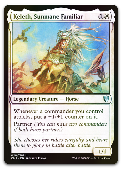 Keleth, Sunmane Familiar (Commander Legends)