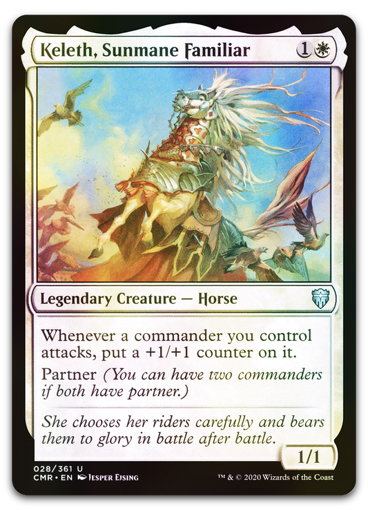 Keleth, Sunmane Familiar (Commander Legends)