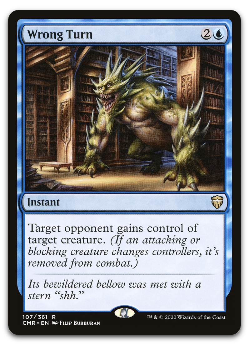 Wrong Turn (Commander Legends)