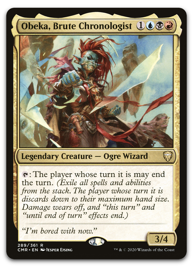Obeka, Brute Chronologist (Commander Legends)