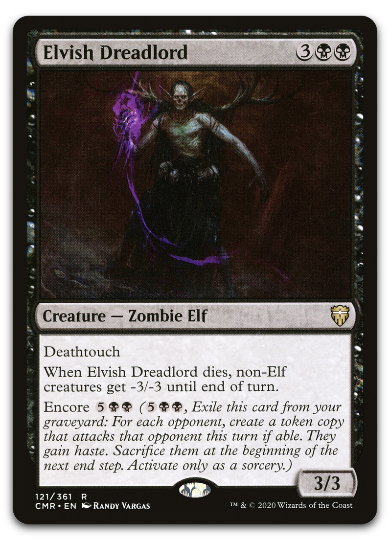 Elvish Dreadlord (Commander Legends)