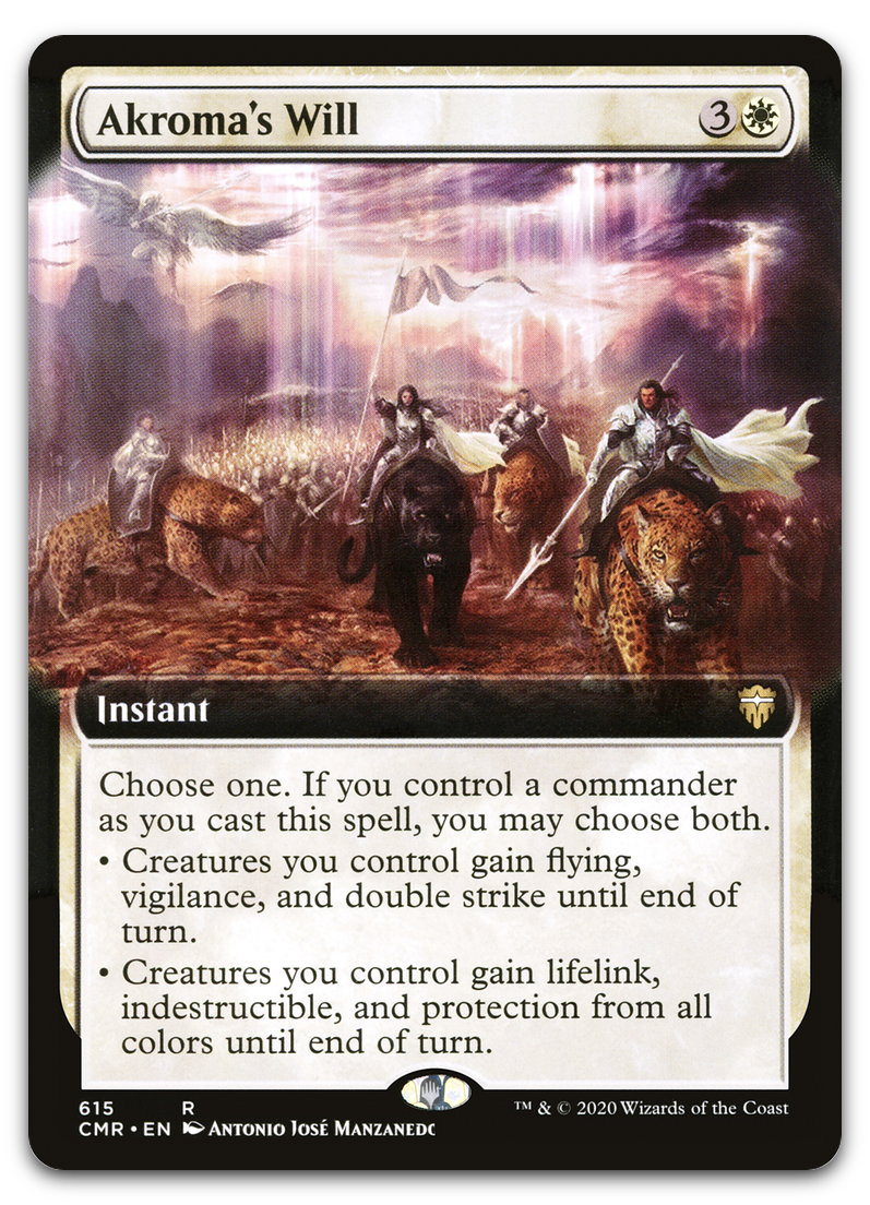 Akroma's Will (Extended Art) (Commander Legends)