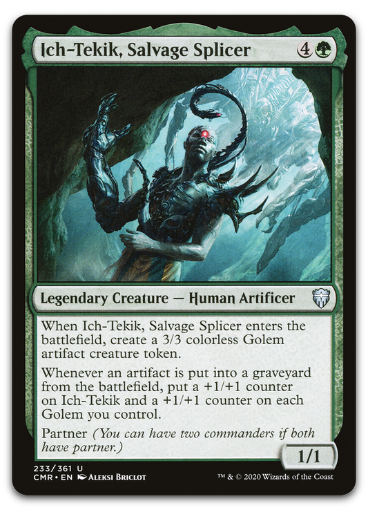 Ich-Tekik, Salvage Splicer (Commander Legends)
