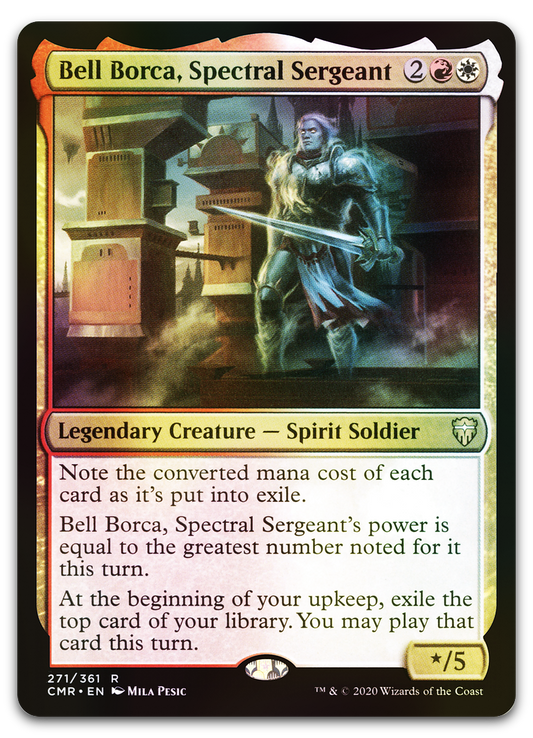 Bell Borca, Spectral Sergeant (Commander Legends)