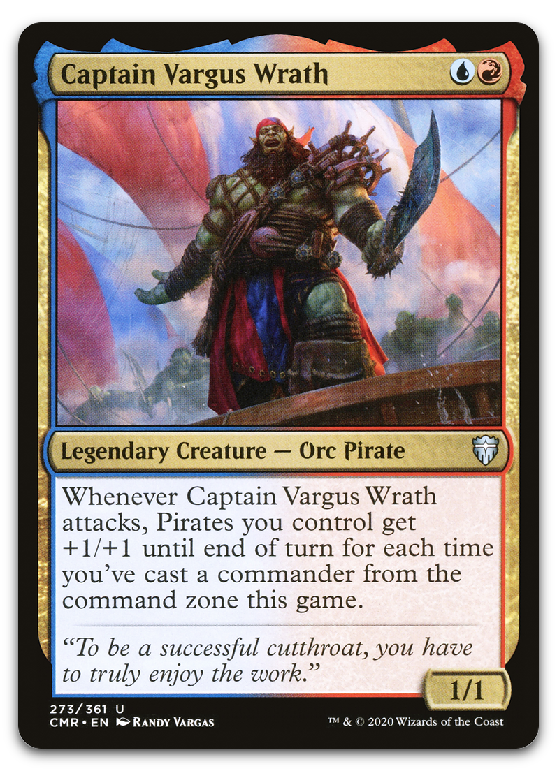 Captain Vargus Wrath (Commander Legends)