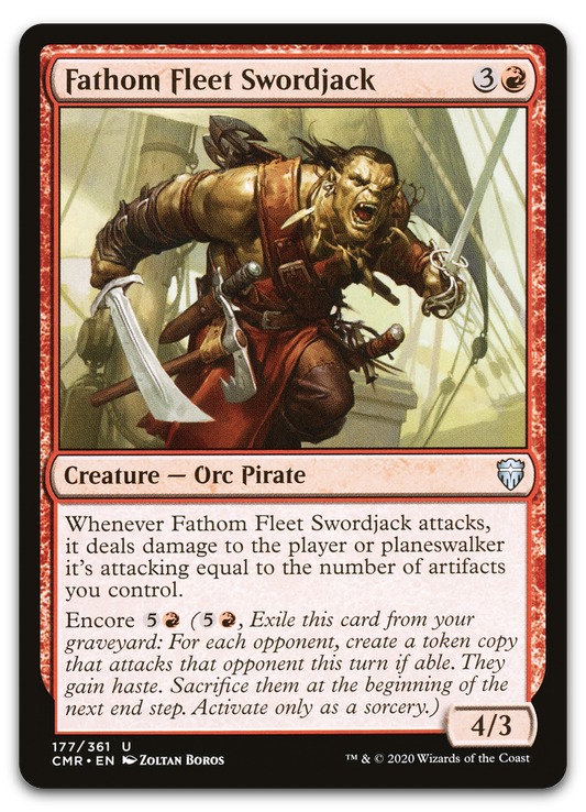 Fathom Fleet Swordjack (Commander Legends)