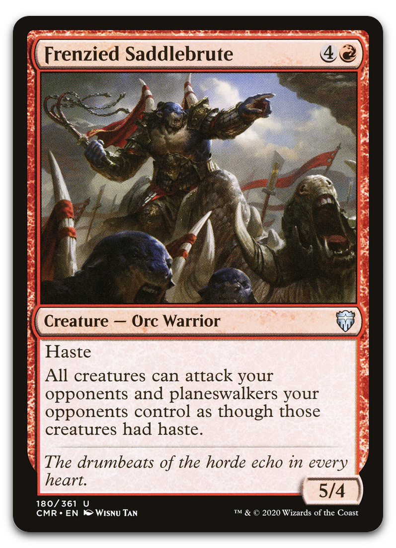 Frenzied Saddlebrute (Commander Legends)