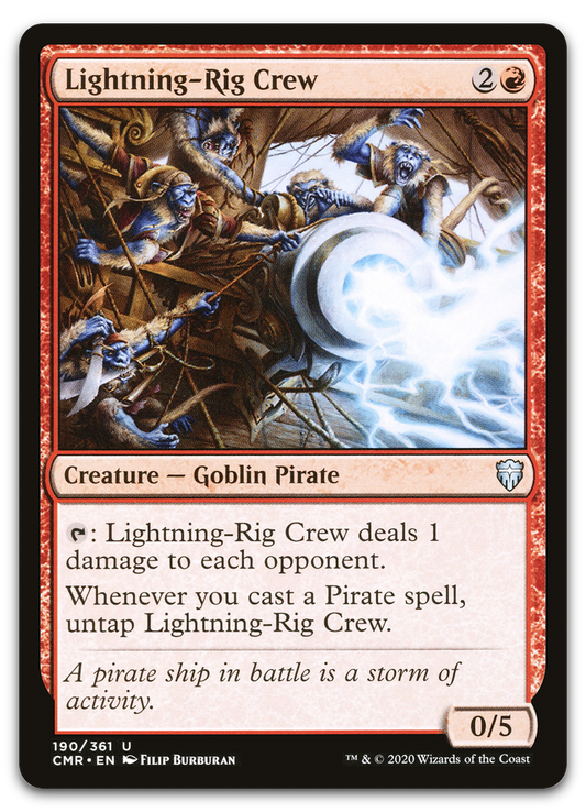 Lightning-Rig Crew (Commander Legends)