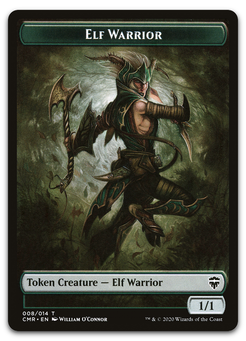 Elf Warrior Token (Commander Legends)