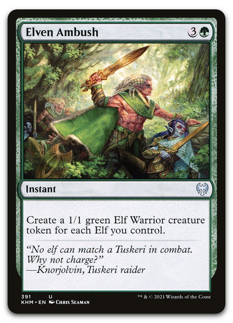 Elven Ambush (Kaldheim)