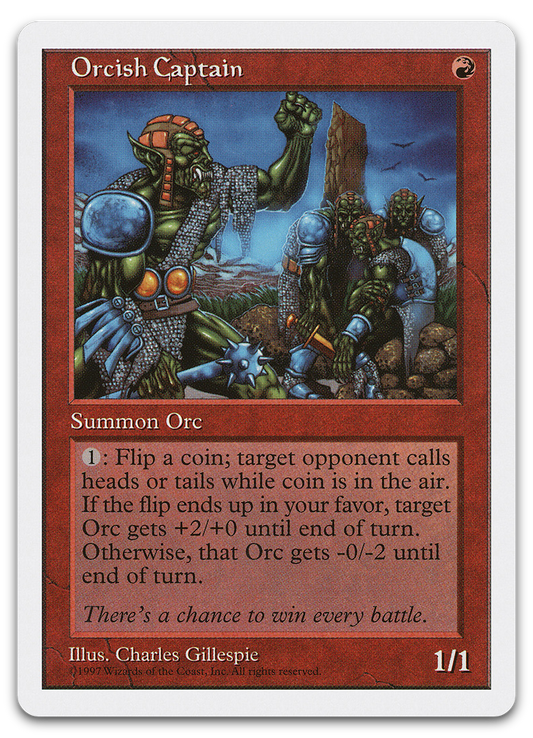 Orcish Captain (Fifth Edition)