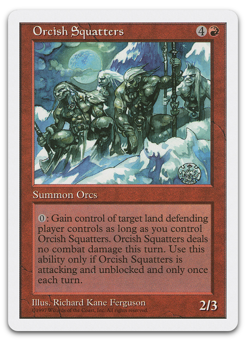 Orcish Squatters (Fifth Edition)