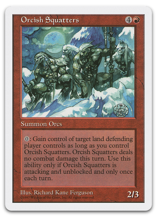 Orcish Squatters (Fifth Edition)