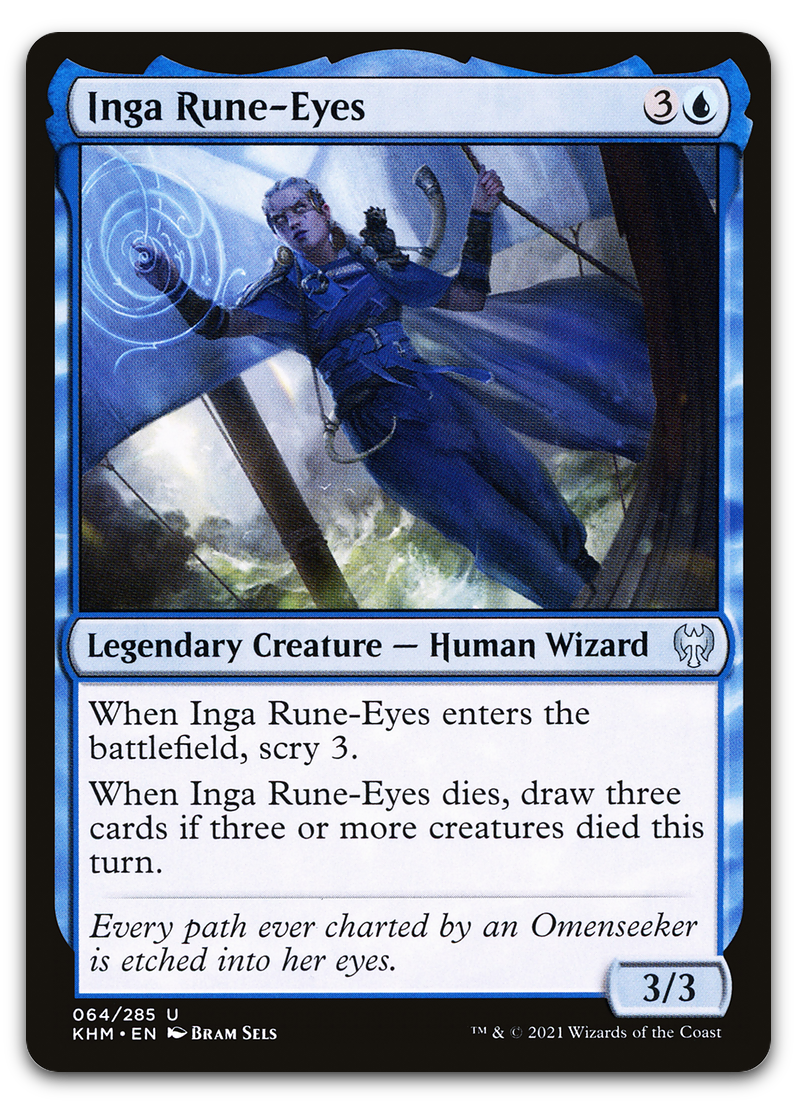 Inga Rune-Eyes (Kaldheim)