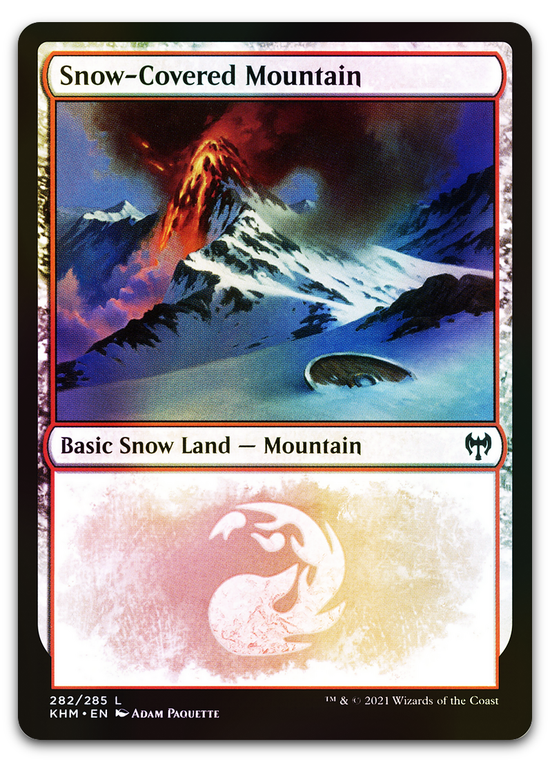 Snow-Covered Mountain (282) (Kaldheim)