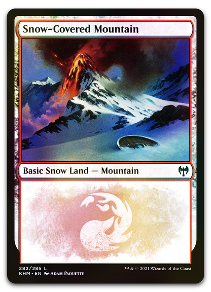 Snow-Covered Mountain (282) (Kaldheim)