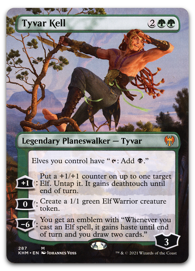 Tyvar Kell (Borderless) (Kaldheim)