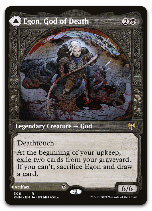 Egon, God of Death (Showcase) (Kaldheim)