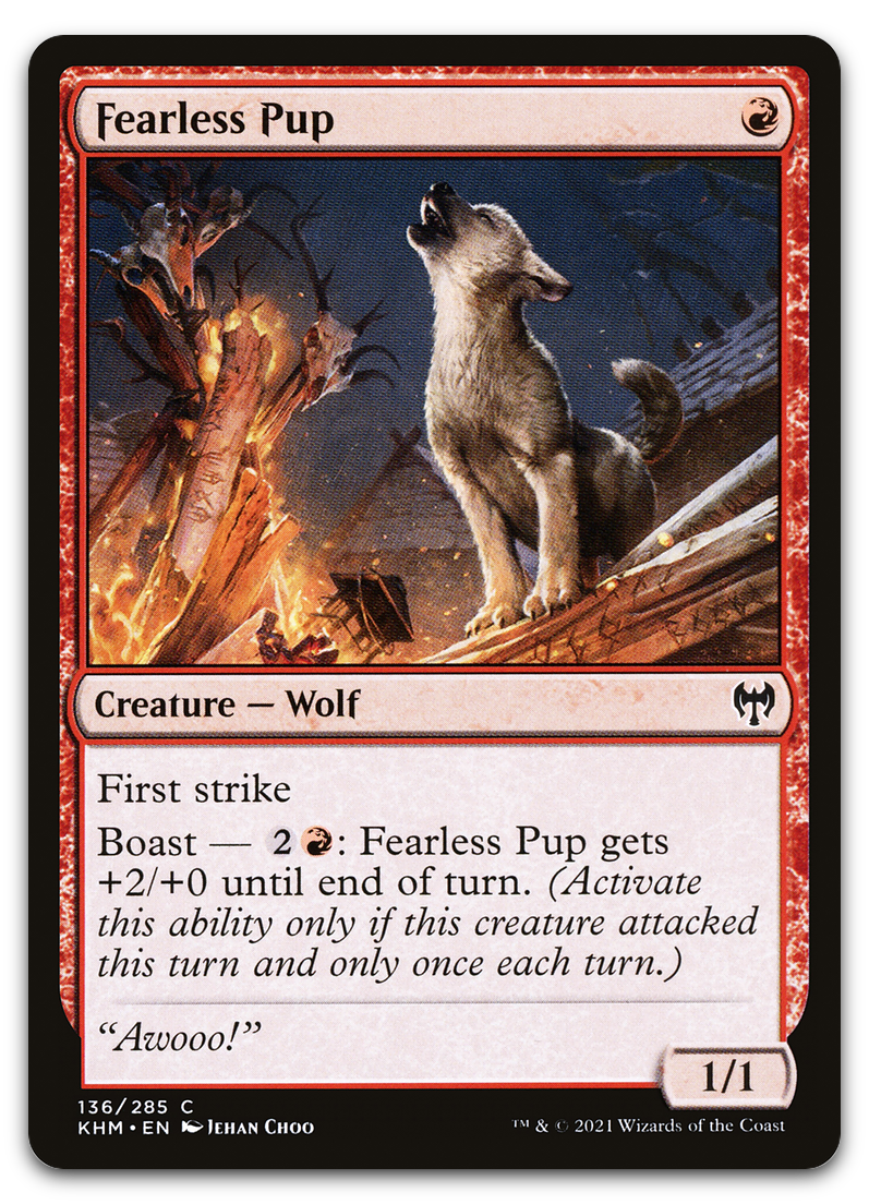 Fearless Pup (Kaldheim)