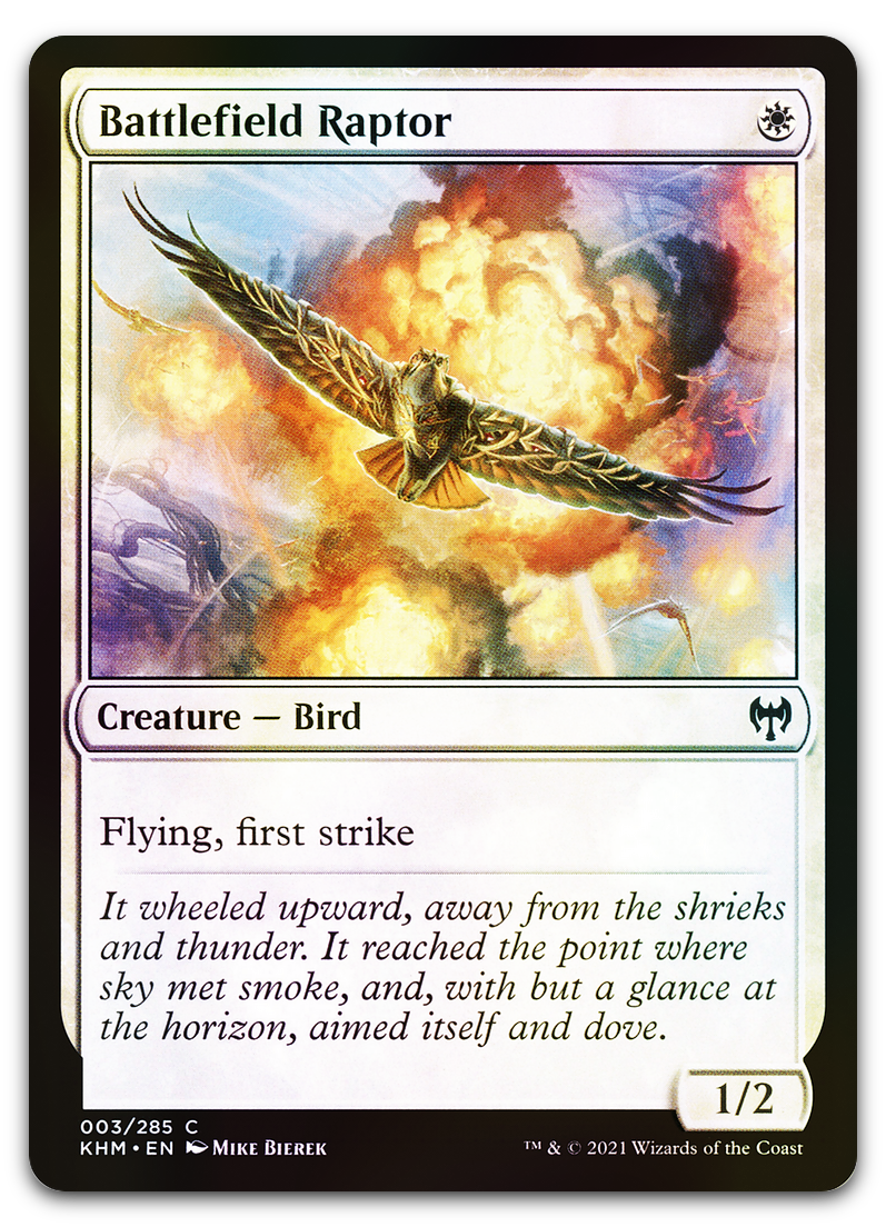 Battlefield Raptor (Kaldheim)