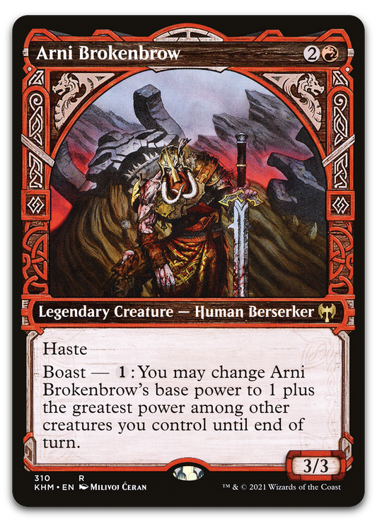 Arni Brokenbrow (Showcase) (Kaldheim)