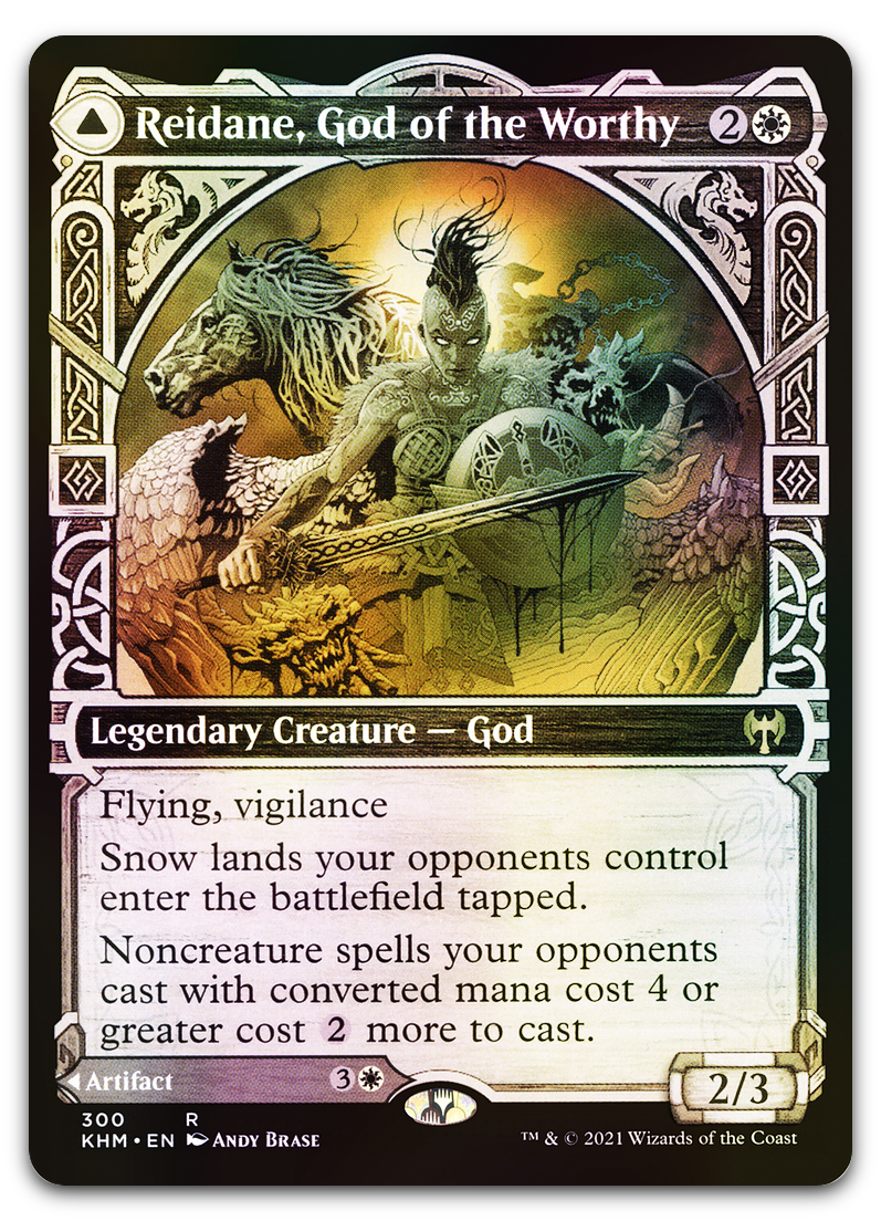 Reidane, God of the Worthy (Showcase) (Kaldheim)