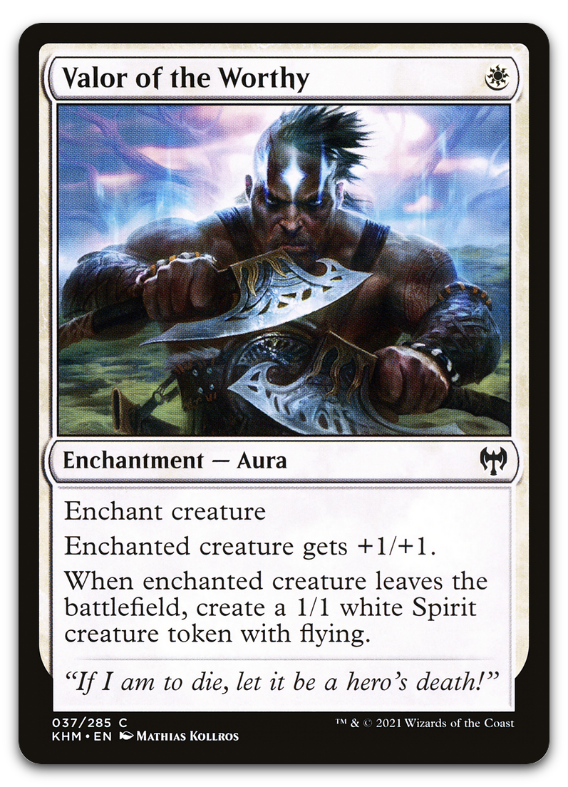 Valor of the Worthy (Kaldheim)