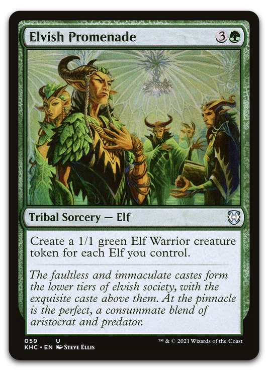 Elvish Promenade (Commander: Kaldheim)