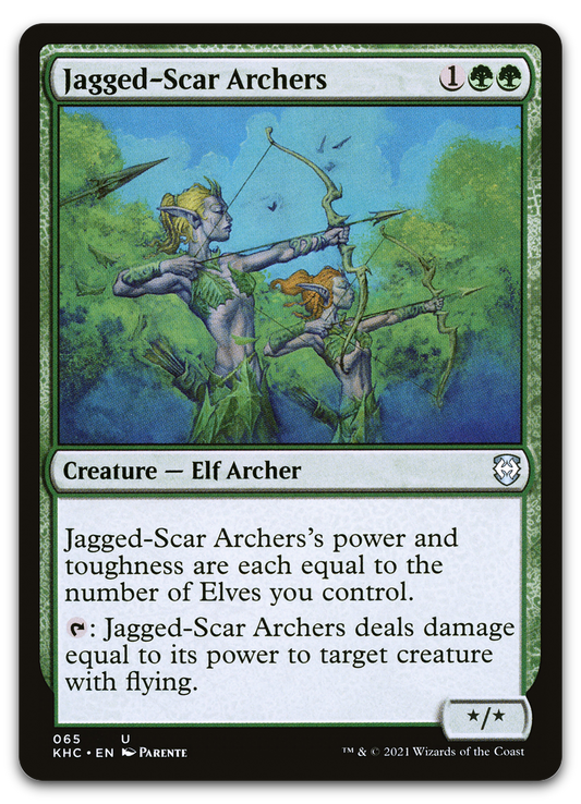 Jagged-Scar Archers (Commander: Kaldheim)
