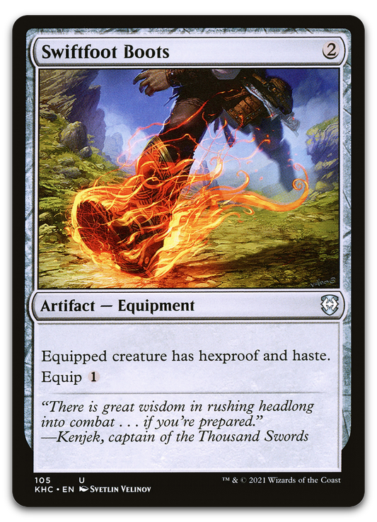 Swiftfoot Boots (Commander: Kaldheim)