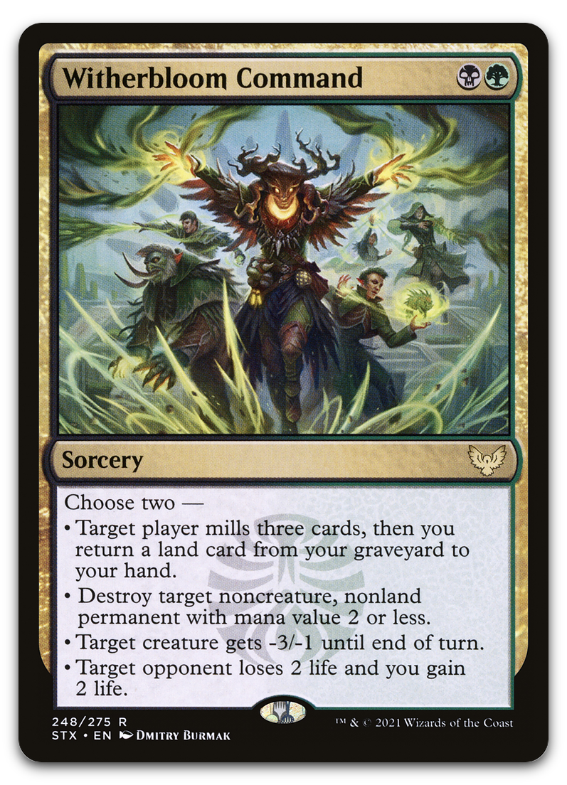 Witherbloom Command (Strixhaven: School of Mages)